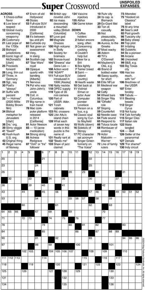 Enormous or vast Crossword Clue .